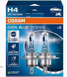 Lámpara 12v 60-55w H4 Juego Xenon